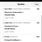 nba bet slip